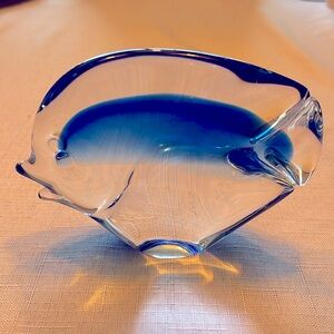 MARCOLIN ART CRYSTAL FISH - SWEDEN